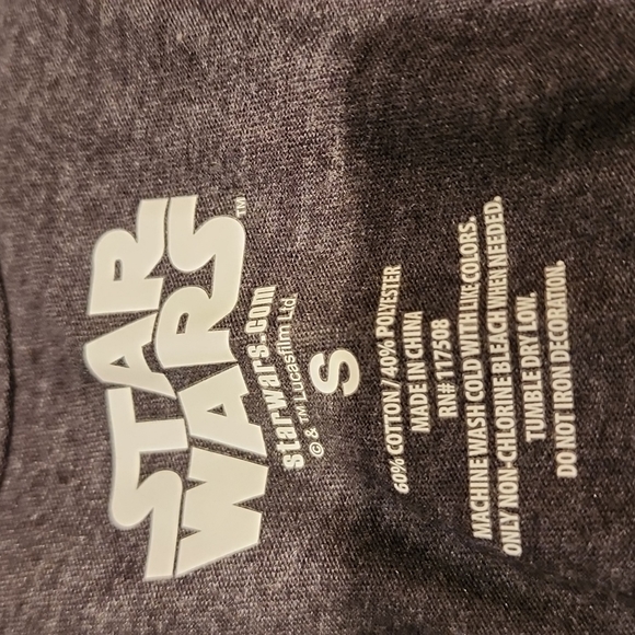 Star Wars Jersey with a Peep Hole Back, in Size Small - Picture 5 of 5